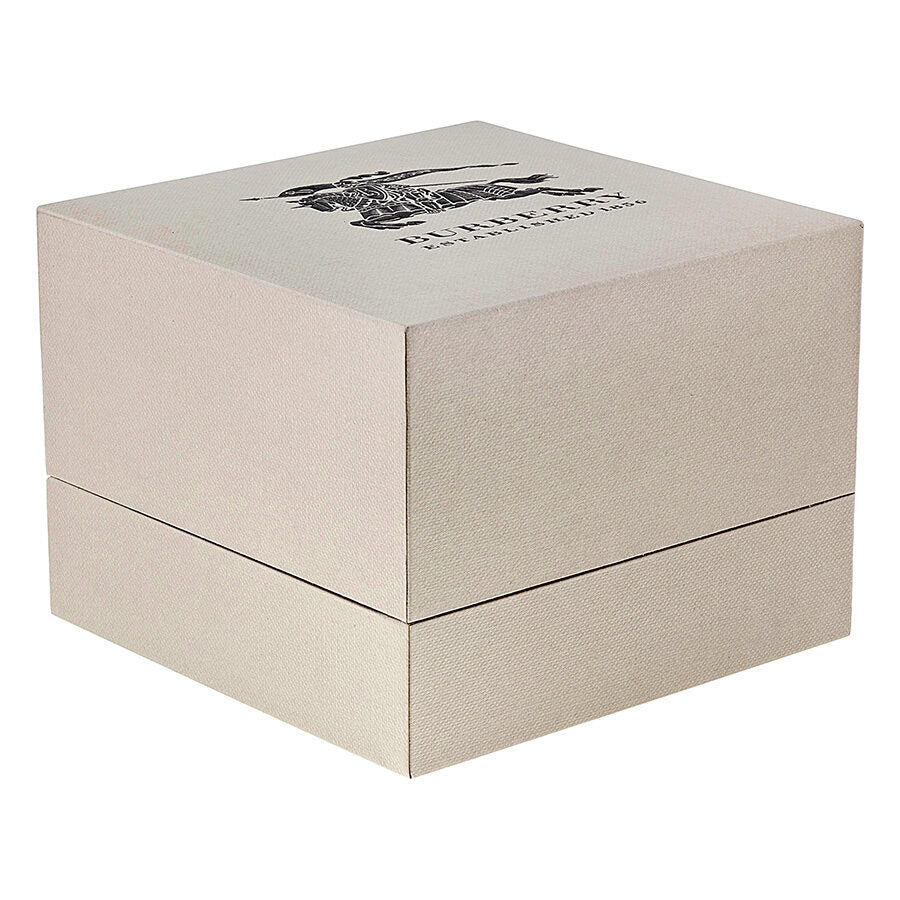 Burberry Grey Dial Black Polyvinyl Strap Men's Watch BU9030