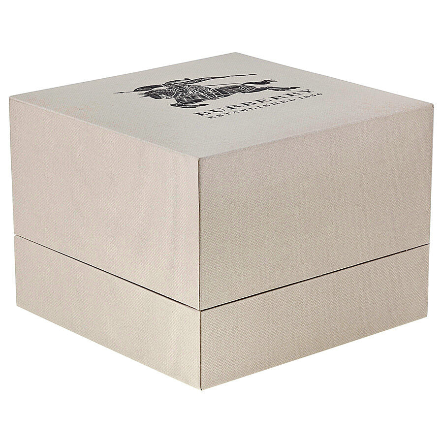 Burberry The City Chronograph White Dial Haymarket Check Unisex Watch BU9752