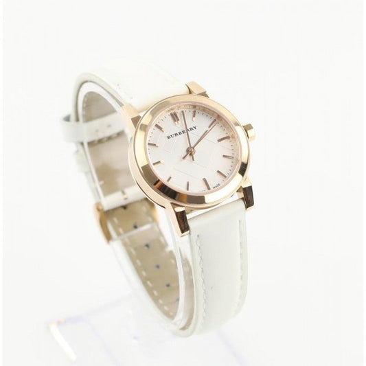 Burberry The City Rose Gold Case Leather Strap Women's Watch BU9209