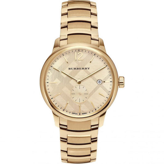 Burberry The Classic Stainless Steel Gold Dial Men's Watch BU10006