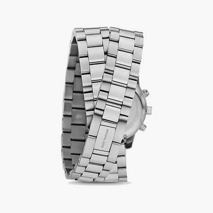 Michael Kors Runway Chronograph Silver Wrap Women's Watch - MK7454