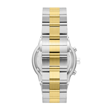 Beverly Hills Polo Club Dual Time Green Dial Two-Tone Watch BP3871X.270