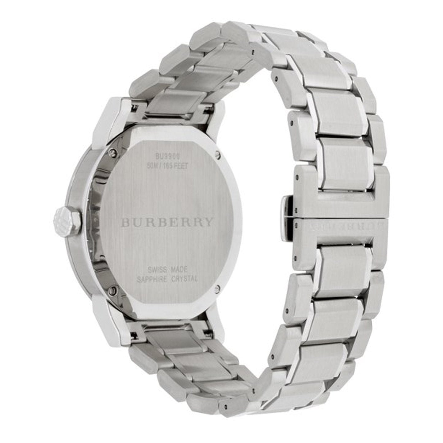 Burberry The City Silver Dial Stainless Steel Men's Watch BU9900