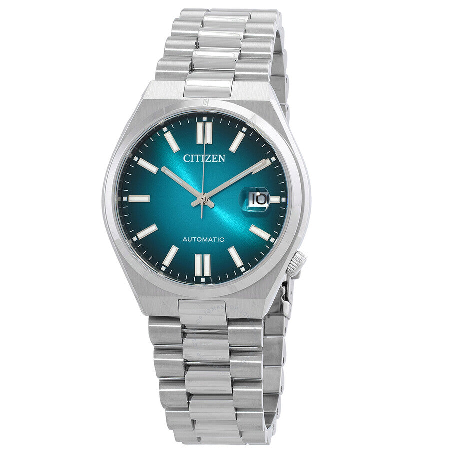 Citizen Tsuyosa Automatic 40mm Blue Dial Stainless Steel Men’s Watch – NJ0151-88X
