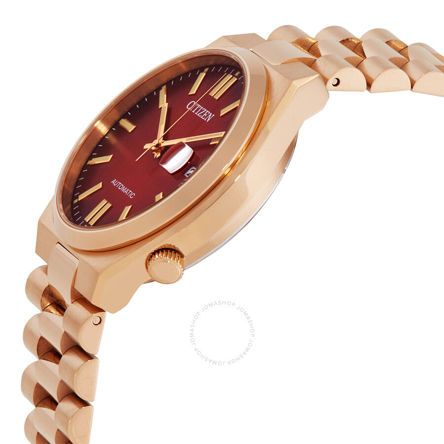 Citizen Tsuyosa Automatic 40mm Red Dial Stainless Steel Men’s Watch – NJ0153-82X