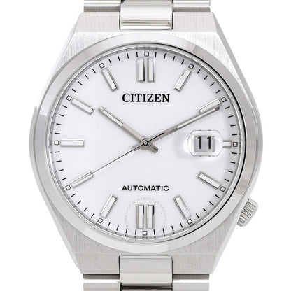 Citizen Tsuyosa Automatic 40mm White Dial Stainless Steel Men’s Watch – NJ0150-81A