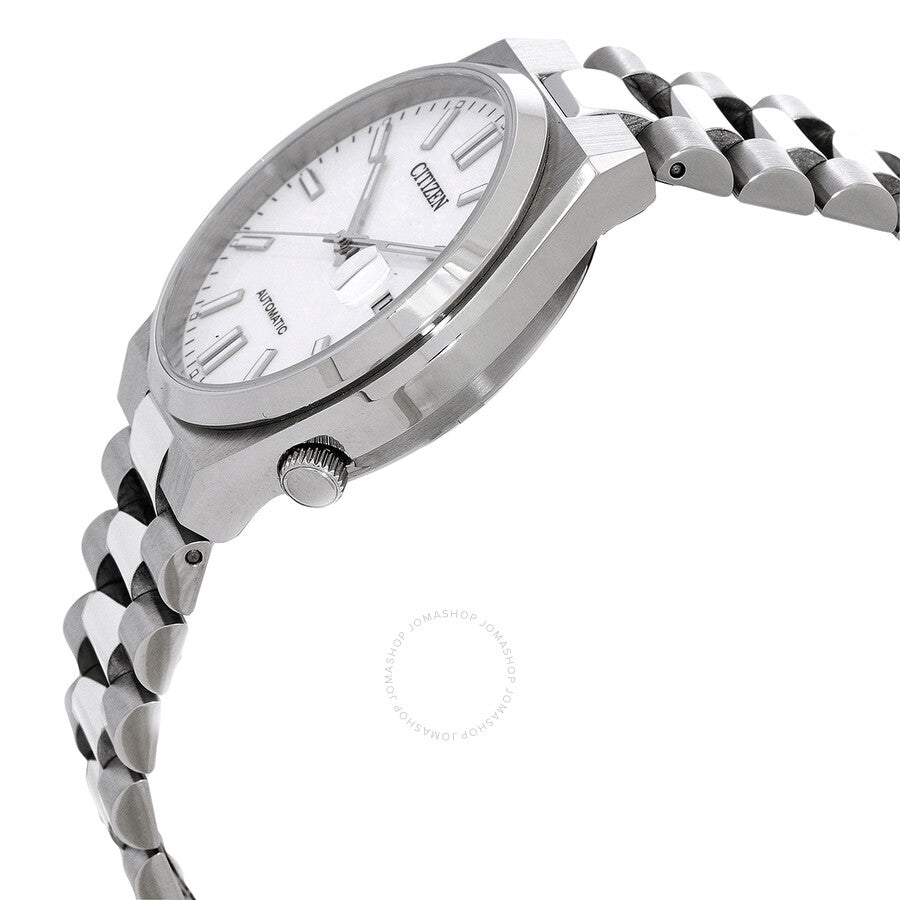 Citizen Tsuyosa Automatic 40mm White Dial Stainless Steel Men’s Watch – NJ0150-81A