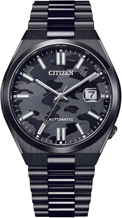 Citizen Tsuyosa Automatic 40mm Black Dial Stainless Steel Men’s Watch – NJ0155-87E