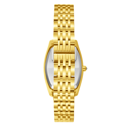 Beverly Hills Polo Club All Gold Tonneau Watch BP3716X.170