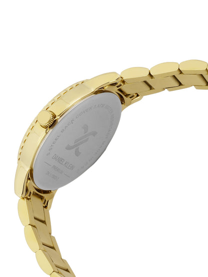 Daniel Klein Classic Silver Dial Gold Watch - DK.1.12922-2