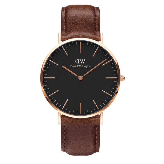 Daniel Wellington Bristol 40mm Men's Gold Watch DW00100125