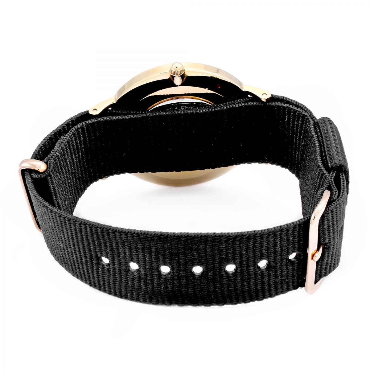 Daniel Wellington Classic Cornwall 36mm White Dial Black Gold Watch - DW00100259