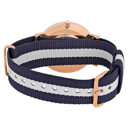 Daniel Wellington Glasgow 36mm White Dial Gold Watch - DW00100031