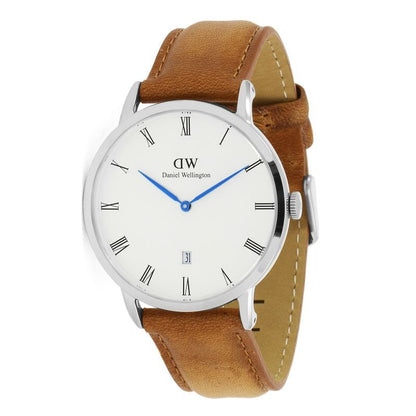 Daniel Wellington Dapper Durham 38mm Men's Silver Watch DW00100116