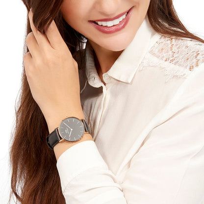 Daniel Wellington Sheffield 36mm Women's Gold Watch DW00100139