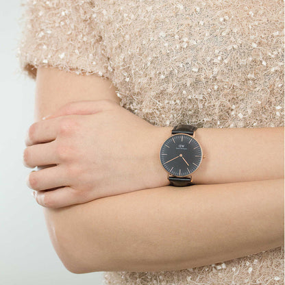 Daniel Wellington Sheffield 36mm Women's Gold Watch DW00100139