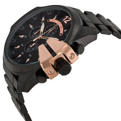 Diesel Chief Chronograph Black Dial Stainless Steel Men's Watch DZ4309