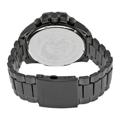 Diesel Mega Chief Black Ion-plated Stainless Steel Men's Watch DZ4318