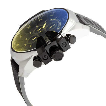 Diesel Mega Chief Quartz Black Iridescent  Dial Men's Watch DZ4523