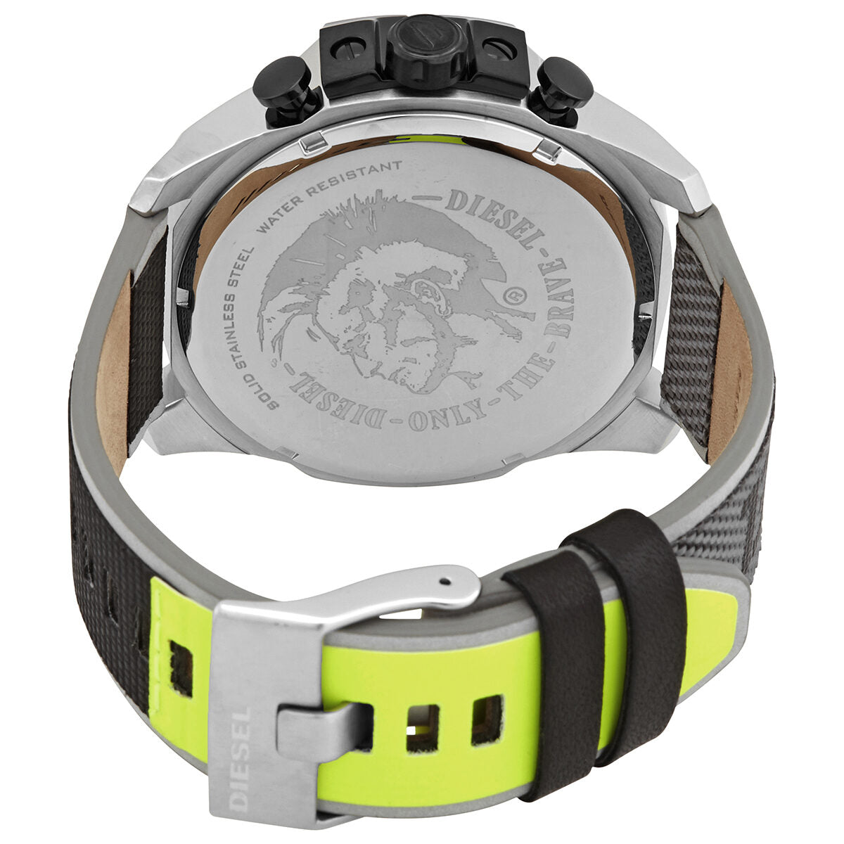 Diesel Mega Chief Quartz Black Iridescent  Dial Men's Watch DZ4523