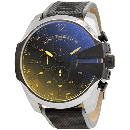 Diesel Mega Chief Quartz Black Iridescent  Dial Men's Watch DZ4523