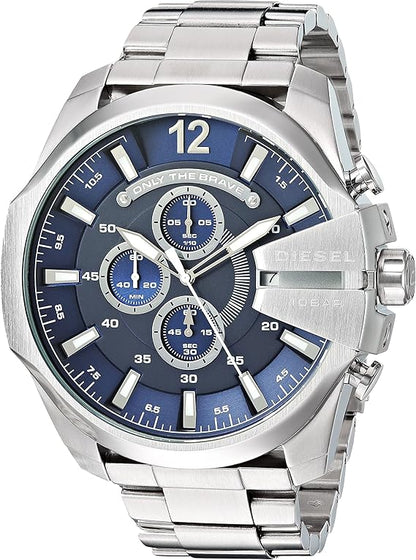 Diesel Men's 'Mega Chief' Quartz Stainless Steel Watch DZ4417