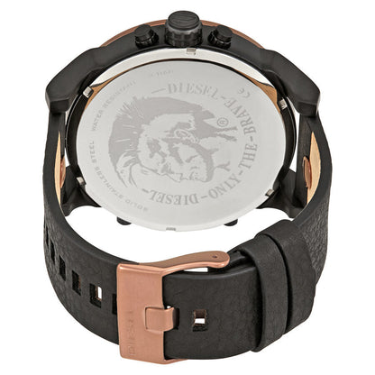 Diesel Mr. Daddy 2.0 Chronograph Black Dial Bronze Men's Watch DZ7400