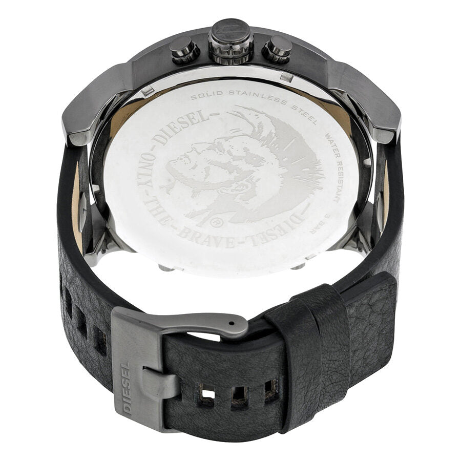 Caseback of Diesel Mr. Daddy 2.0 DZ7348 with stainless steel engraving