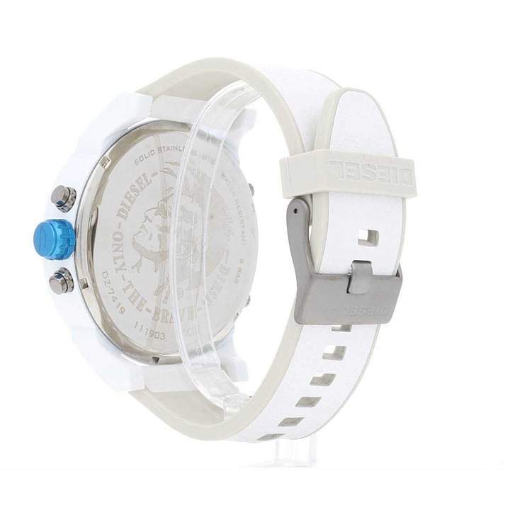 Diesel Mr. Daddy 2.0 Chrono White and Gray Men's Watch DZ7419
