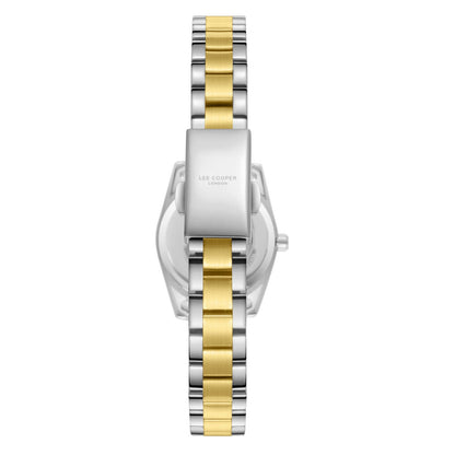 Lee Cooper Sylara White MOP Dial Two Tone Watch - LC08299.230