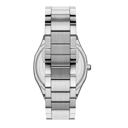 Lee Cooper Classic Blue Dial Silver Watch - LC08275.390