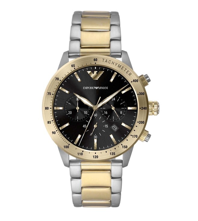 Emporio Armani Chronograph Two-Toned Men's Watch AR11521