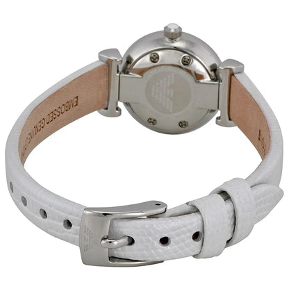 Emporio Armani Gianni T-Bar Mini Silver Women's Watch - AR1686