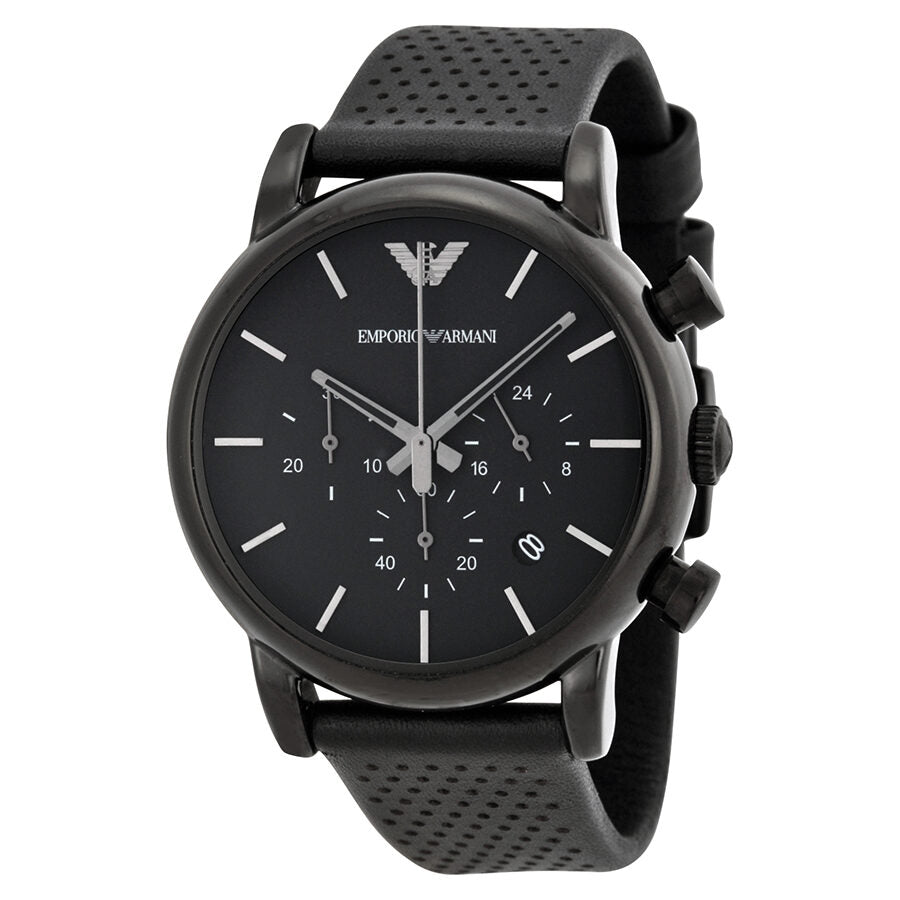 Emporio Armani Classic Chronograph Black Dial Men's Watch AR1737