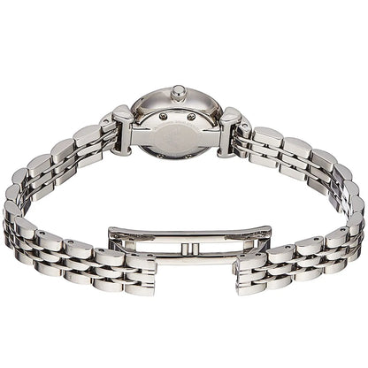 Emporio Armani Gianni T-Bar Mini Silver Women's Watch - AR1935