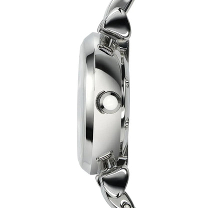 Emporio Armani Gianni T-Bar Mini Silver Women's Watch - AR1935