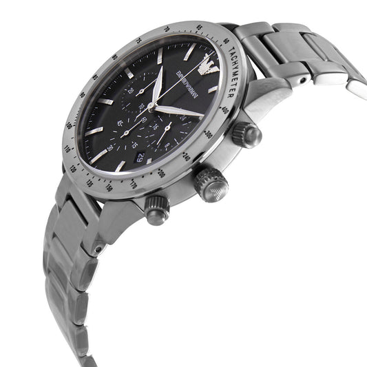 Emporio Armani Chronograph Quartz Black Dial Men's Watch AR11241