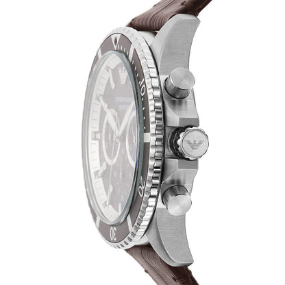 Emporio Armani Chronograph Quartz Brown Dial Men's Watch AR11486