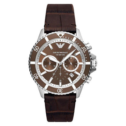 Emporio Armani Chronograph Quartz Brown Dial Men's Watch AR11486