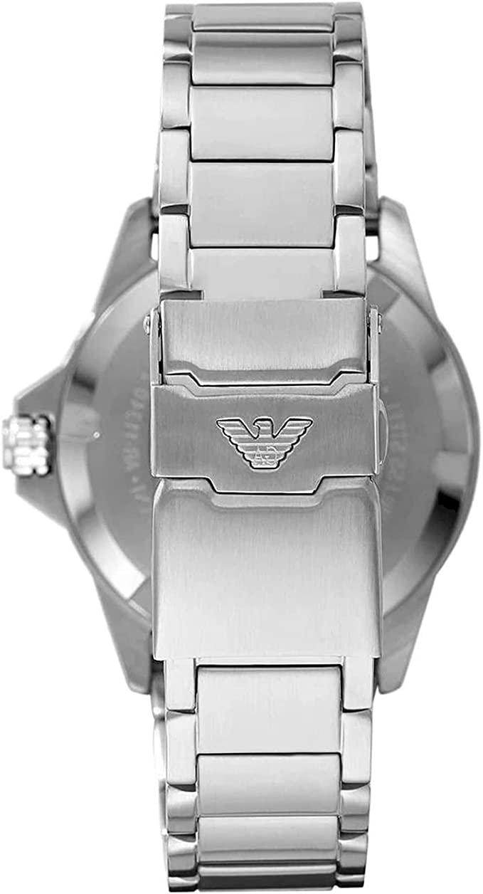 Emporio Armani Classic Blue Dial Pepsi Bezel Men's Watch - AR11339
