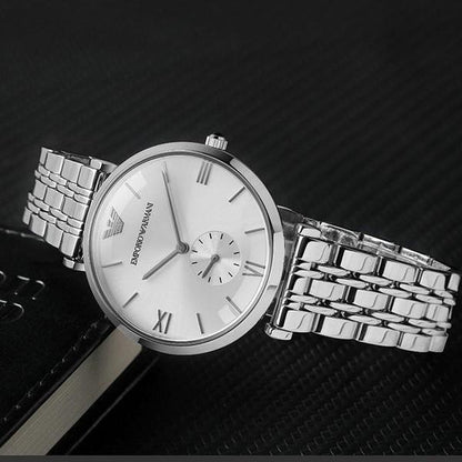 Emporio Armani Classic Analog Silver Men's Watch - AR1819