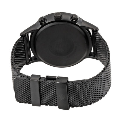 Emporio Armani Renato Chronograph Black Dial Men's Watch AR2498