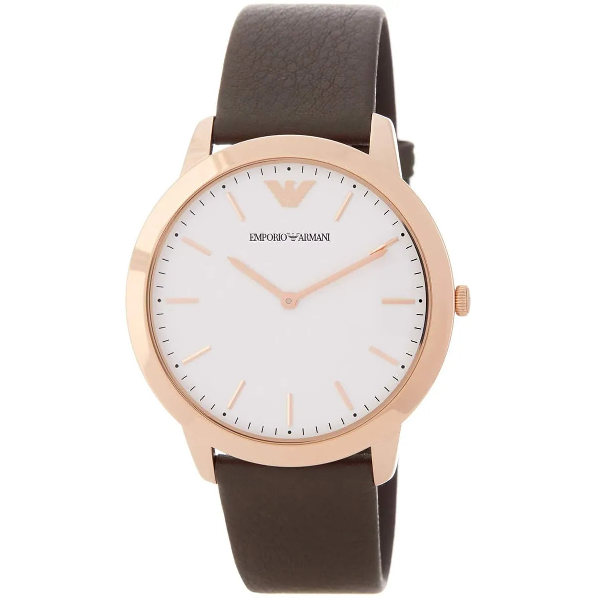 Emporio Armani Dino Slim Rose Gold Women's Watch - AR1748