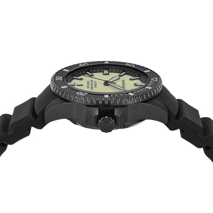 Emporio Armani Sea Explorer Automatic Black Silicone Men's Watch - AR60085