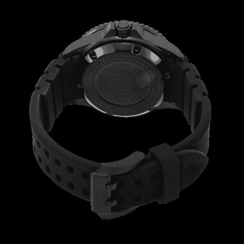 Emporio Armani Sea Explorer Automatic Black Silicone Watch ar60085