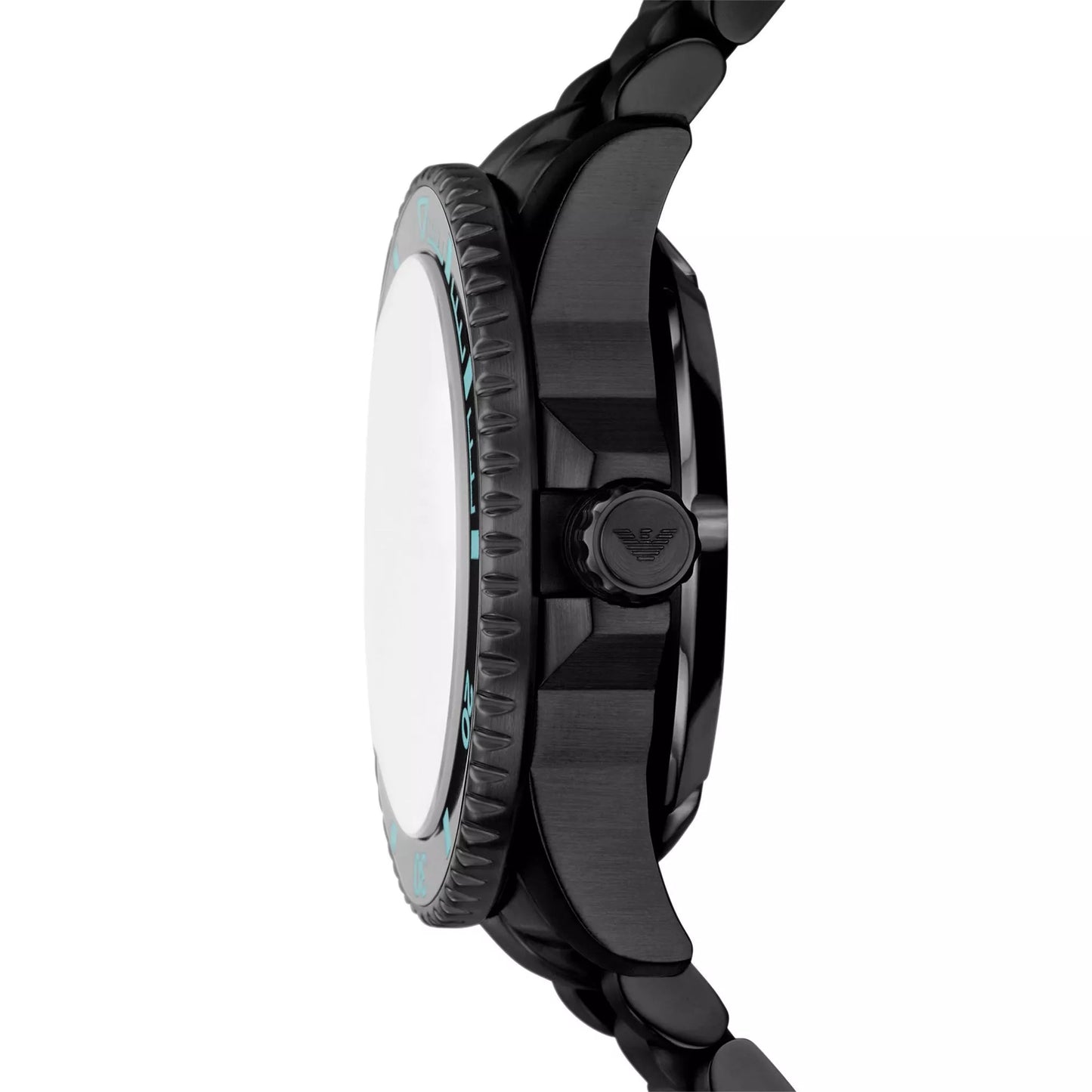 Emporio Armani Sea Explorer Automatic Black Stainless Steel Watch ar60084