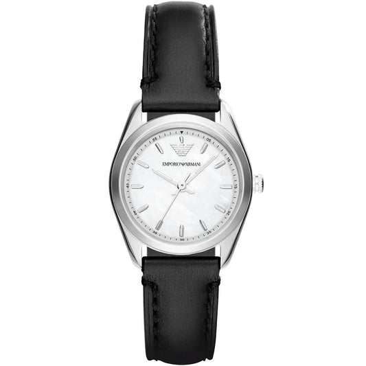 Emporio Armani Tazio Small Silver Women's Watch - AR6026