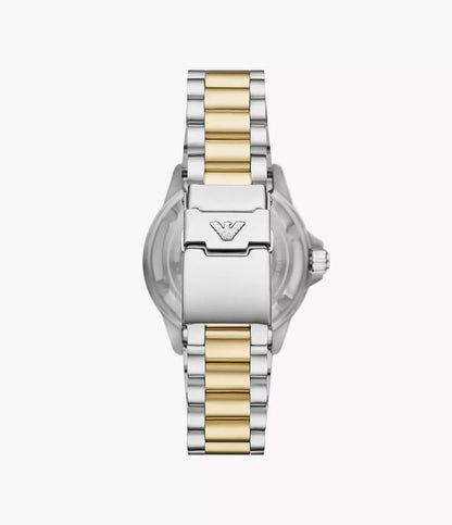 Emporio Armani Sea Explorer Automatic Two-Tone Stainless Steel Men's Watch - AR60089