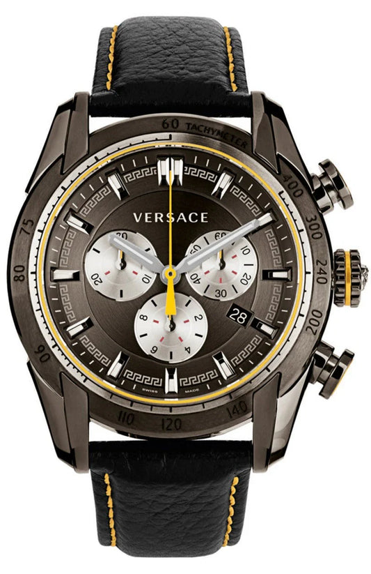 Versace V-Ray Chronograph Grey Dial Men's Watch VDB020014