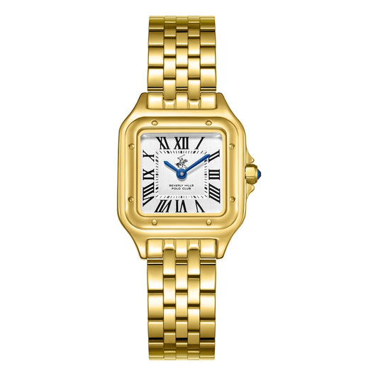 Beverly Hills Polo Club Gold Ladies Watch BP3755C.130